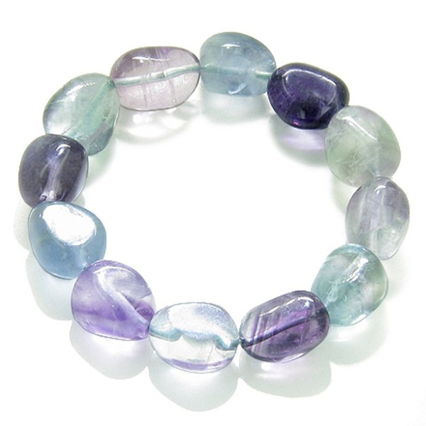 Fluorite Crystals Protection Gemstone Bracelet