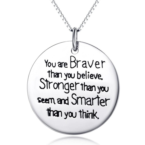 YFN Sterling Personalized Inspirational Engraved