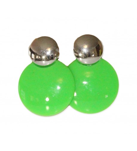 Neon Nation Circular Costume Earring