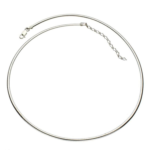 Sterling Silver Domed Necklace Extender