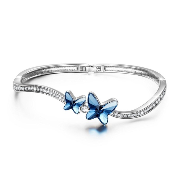 Valentines Butterfly Bracelet Swarovski Elements Valentines Butterfly Bracelet Swarovski Elements