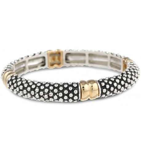 Napier Classics Two Tone Braided Bracelet