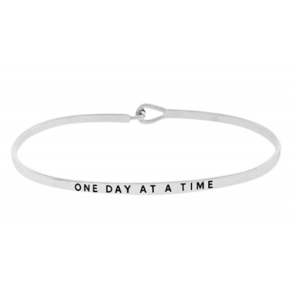 Inspirational Positive Message Engraved Bracelet