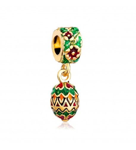 CharmsStory Colorful Faberge Charms Bracelets