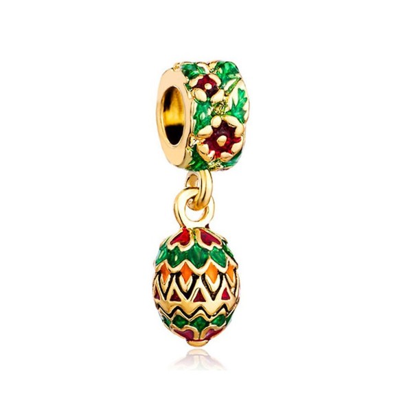 CharmsStory Colorful Faberge Charms Bracelets