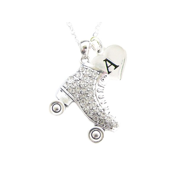 Custom Crystal Necklace Jewelry Initial Custom Crystal Necklace Jewelry Initial