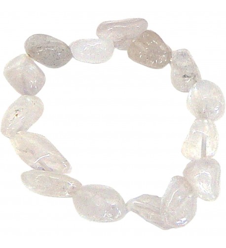 Tumbled Stones Bracelet Clear Quartz