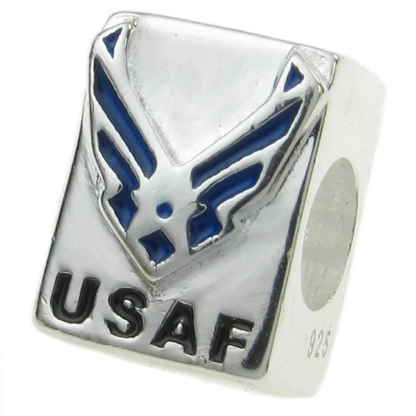 Sterling Silver America Enamel European