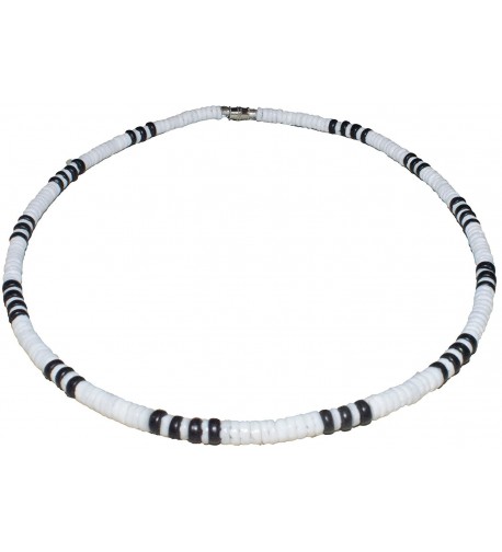 Native Treasure White Heishe Necklace