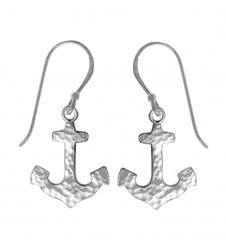 Boma Sterling Silver Hammered Earrings