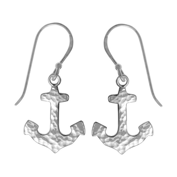 Boma Sterling Silver Hammered Earrings