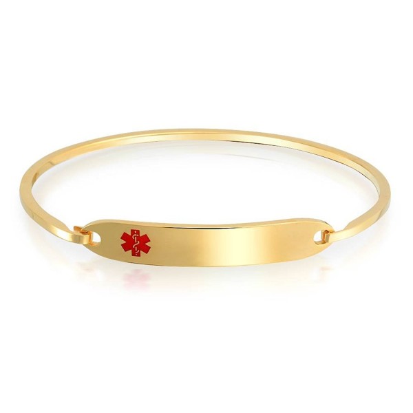 Bling Jewelry Enamel Medical Bracelet