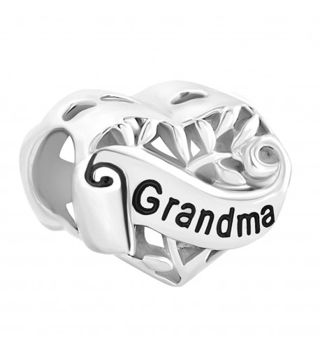 LovelyCharms Family Heart Bracelets Grandma