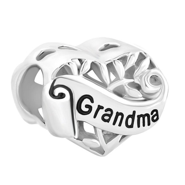 LovelyCharms Family Heart Bracelets Grandma