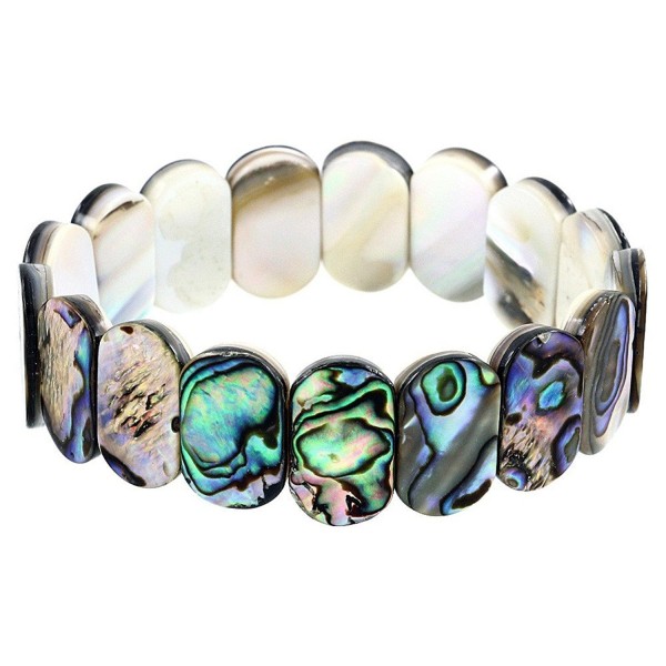 Falari Abalone Stretch Elastic Bracelet