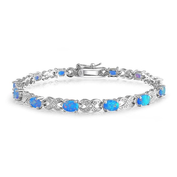 Bling Jewelry Infinity Synthetic Bracelet