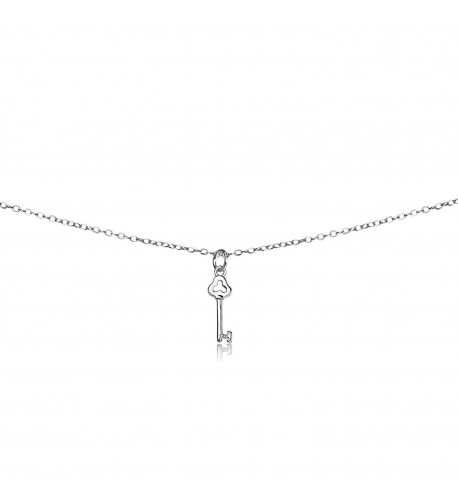 Sterling Silver Polished Dainty Necklace