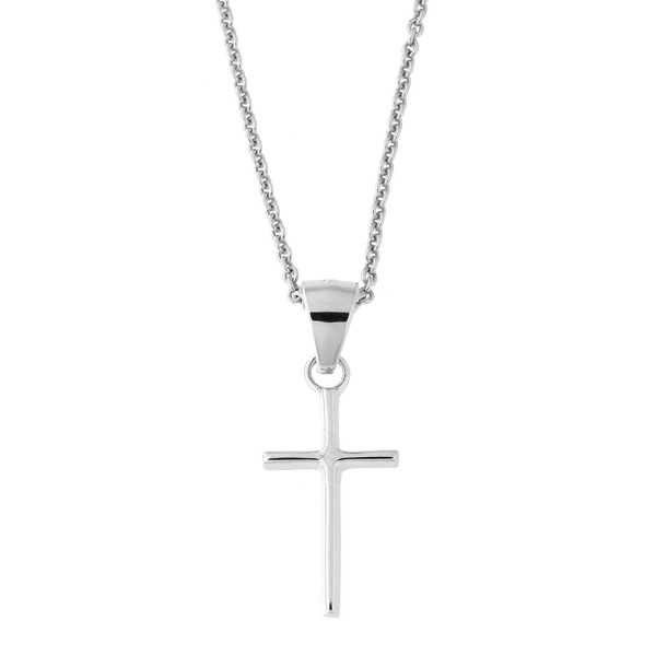 Solid Sterling Silver Pendant Necklace