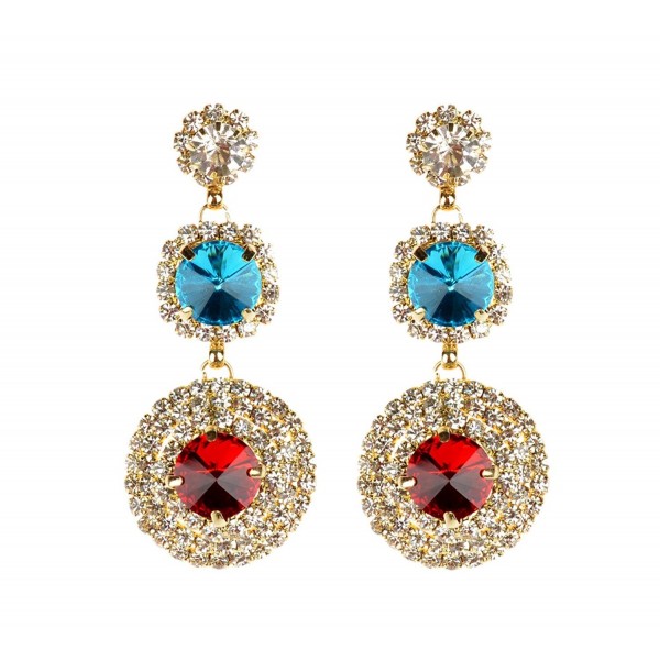 Women Sliver Variety Rhinestone Earrings