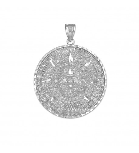 Sterling Aztec Mayan Calendar Millimeters