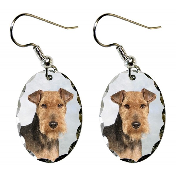 Canine Designs Terrier Scalloped Earrings