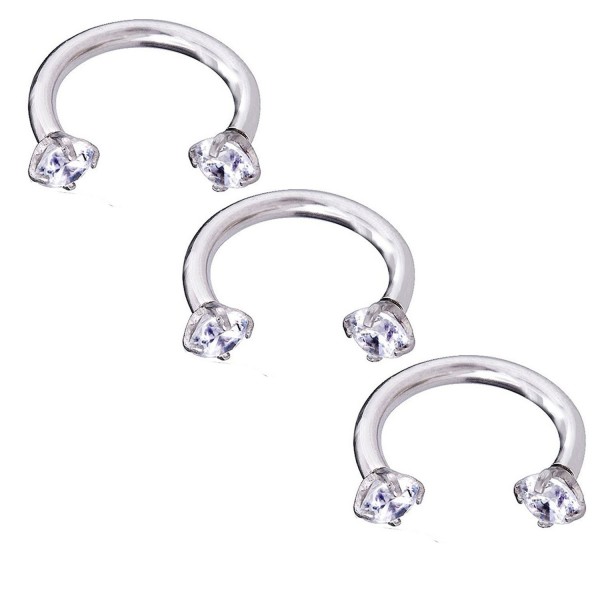 Joybeauti Stainless Zirconia Horseshoe Cartilage