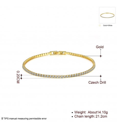  Women's Tennis Bracelets