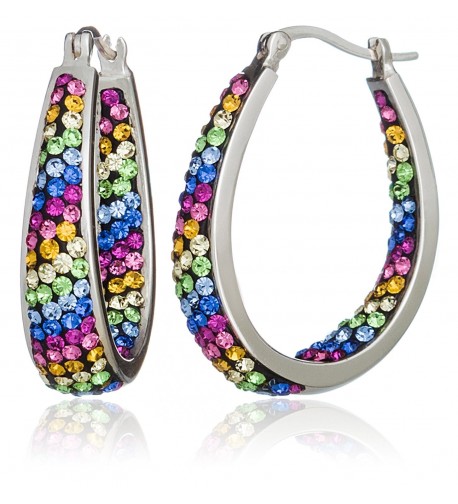 Carly Creations Crystal Rainbow Earring
