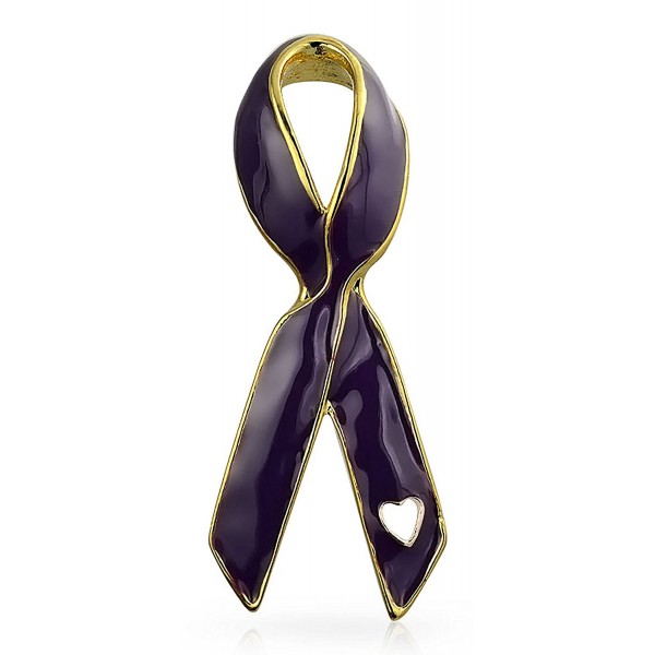 Bling Jewelry Purple Enamel Pancreatic