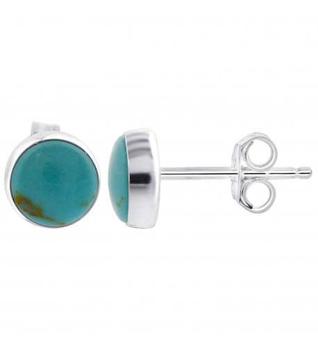 Gem Avenue Sterling Simulated Turquoise