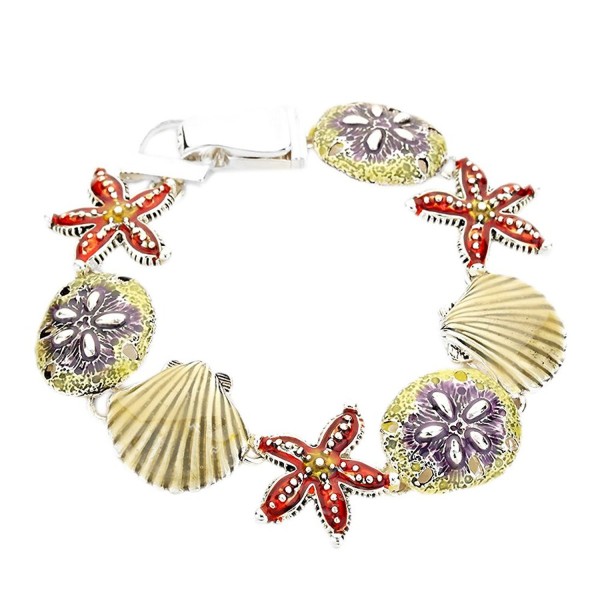 Rosemarie Collections Starfish Magnetic Bracelet