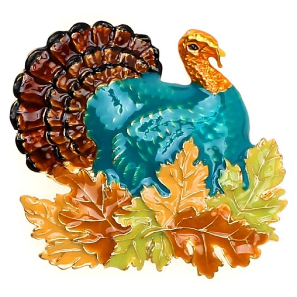 Lova Jewelry Foliage Thanksgiving Enameled