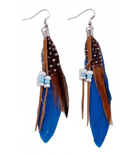 Hinky Imports Feather Earrings 19