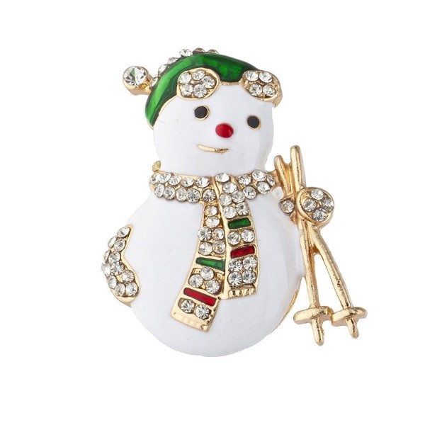 Lux Accessories Christmas Holiday Snowman