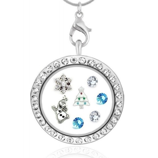 Cherityne Season Crystal Floating Necklace