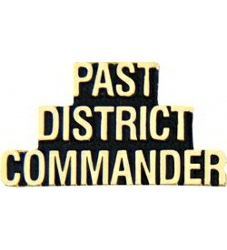 Past District Commander Lapel Pin