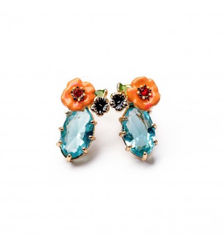 Earrings Jewelry Flower Female Accessories