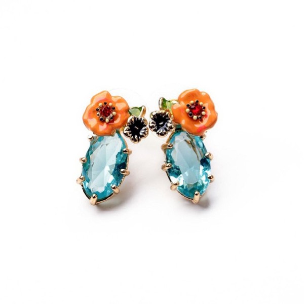 Earrings Jewelry Flower Female Accessories