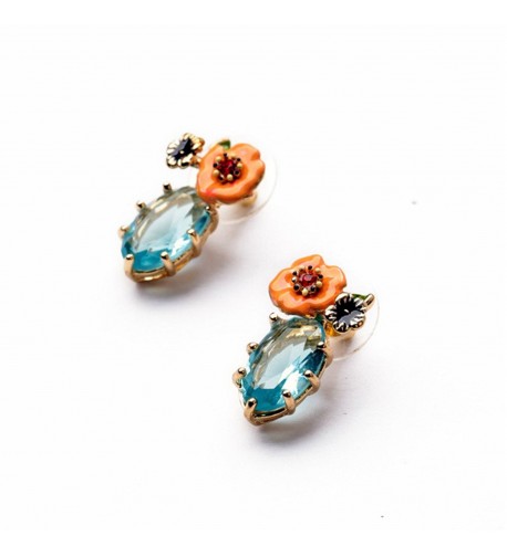Fun Daisy Earrings Jewelry New Alloy Flower Female Earrings Accessories ...
