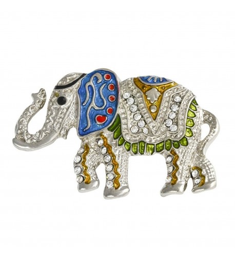 Stunning Crystal Animal Rhinestone Elephant