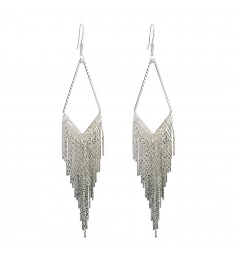 SELOVO Dangle Earrings Tassel Bohemian