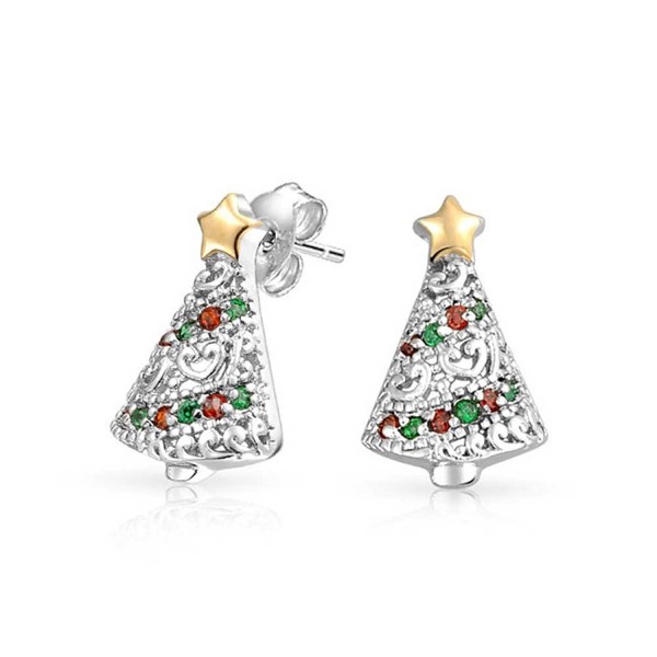 Bling Jewelry Christmas Holiday earrings