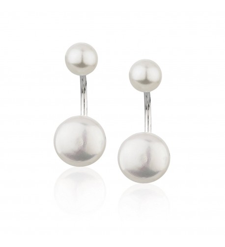 Sterling Silver Cultured Freshwater Earrings