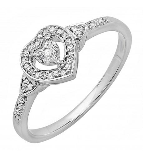 Sterling Silver Diamond Ladies Promise