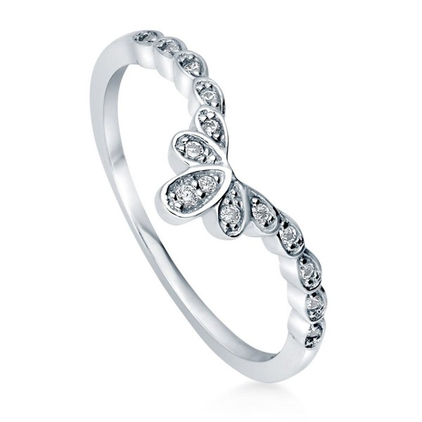 BERRICLE Rhodium Plated Sterling Zirconia