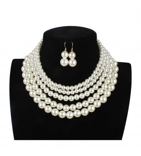 Lanue Elegant Jewelry Necklace Earrings