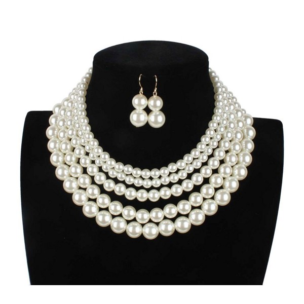 Lanue Elegant Jewelry Necklace Earrings