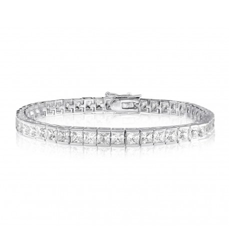 CARATS PRINCESS SIMULATED DIAMOND BRACELET