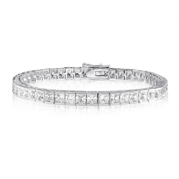 CARATS PRINCESS SIMULATED DIAMOND BRACELET