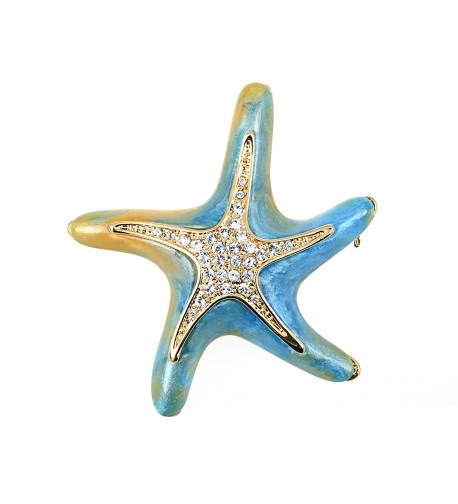 Alilang Swarovski Elements Pearlescent Starfish